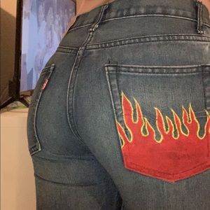 Custom mom jeans